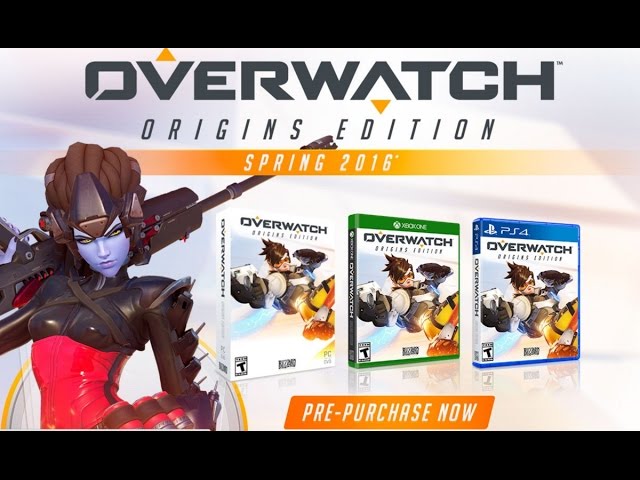 Overwatch: Origins Edition Unboxing - YouTube
