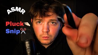 Ultra Relaxing Personal Attention ASMR to Help You Sleep😴✨ (3 Ways to Pluck and Snip)
