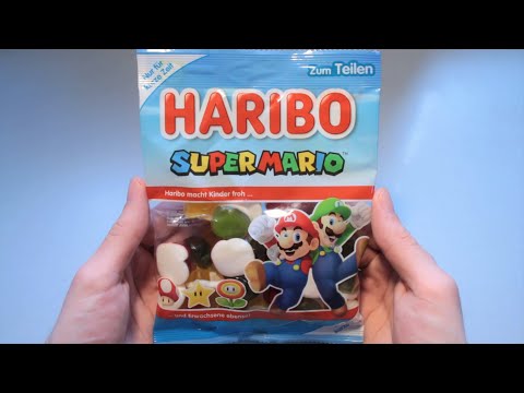 Haribo Super Mario Limited Edition Review - YouTube