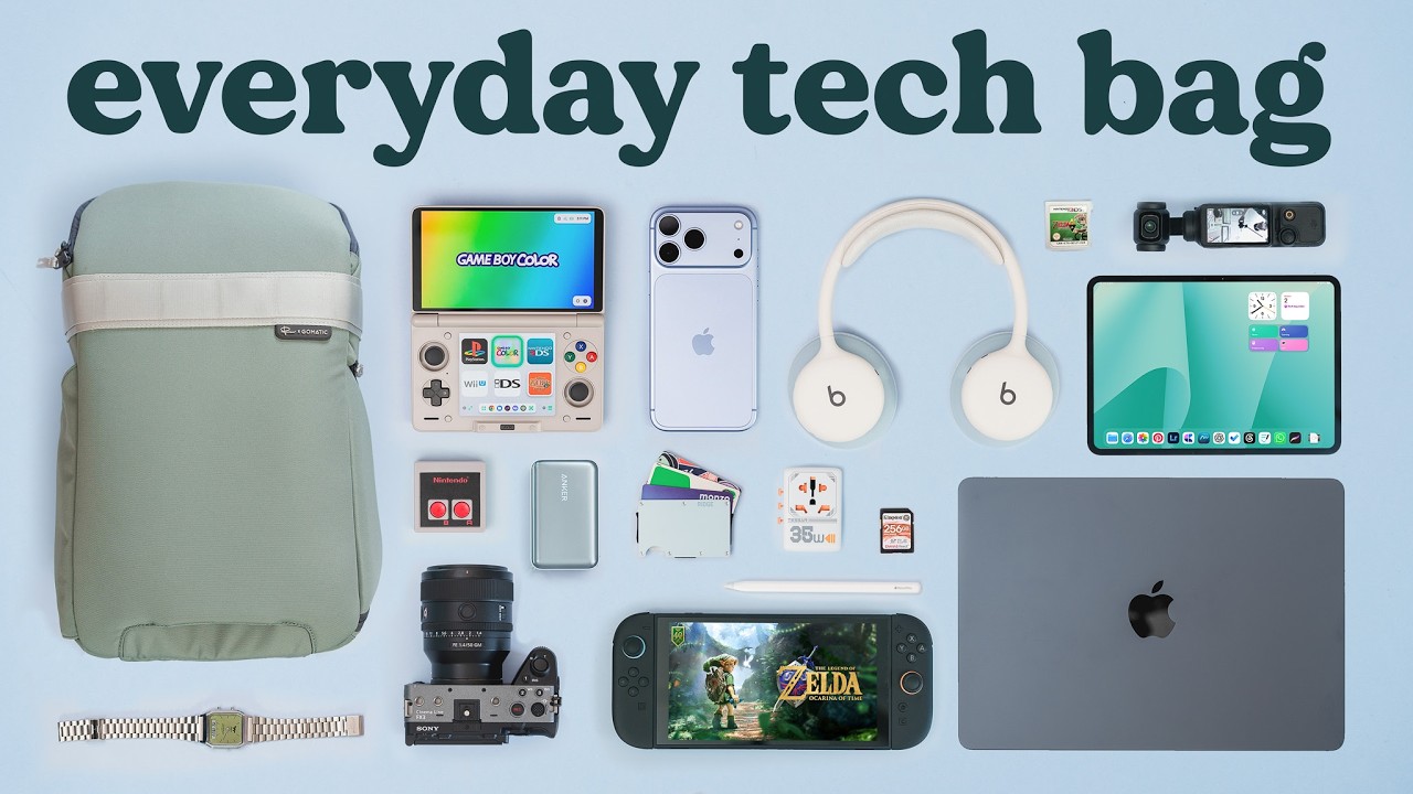 My Everyday Carry Tech Bag 2026!