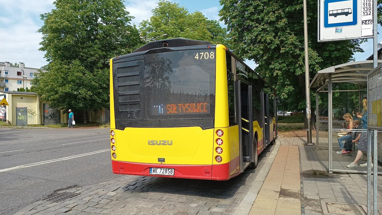 [Mobilis o. Wrocław] Isuzu Citiport #4708 - linia 116, kierunek Sołtysowice