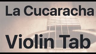 Learn La Cucaracha on Violin - How to Play Tutorial