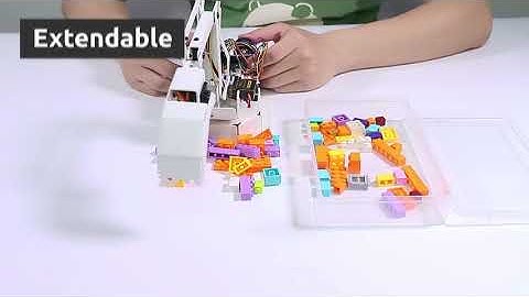 Amazoncom SunFounder 4 DOF Robot Arm Kit with Shovel Bucket Hanging Clips Electromagnet Support Grap