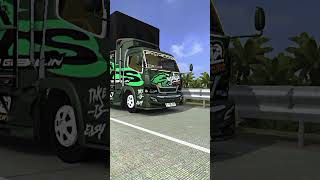SHARE??? LIVERY SUJAMA CANTER KRX MUKHLAS #modbussid #bussidmaleo #bussid #bussidindonesia screenshot 4