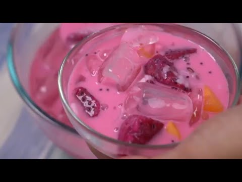 How To Mix Easy Halal Fruit Cocktail | Mixing Techniques - YouTube