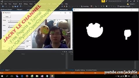 Multi Object tracking OpenCV C++ in real time