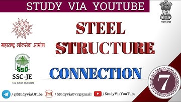 STEEL STRUCTURE | CONNECTION |  EFFICIENCY OF BOLTED JOINTS | LECTURE 7