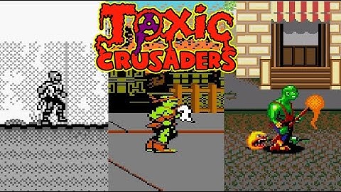 Toxic Crusaders [1992] NES vs. Game Boy vs. Sega Genesis (Version Comparison)
