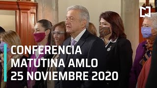 Conferencia matutina AMLO \/ 25 de noviembre 2020