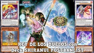 REY DE LOS DUELOS con Deck SHIRANUI POSTBANLIST Diciembre 2022 | Yu-Gi-Oh! Duel Links