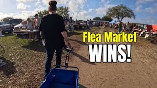 Finding Great Deals at The Brown’s Junk in the Trunk Flea Market!)