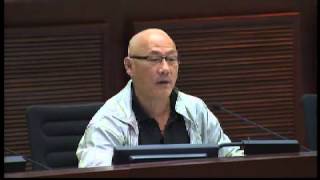 20140516-25 陳偉業: 主席話離題，大舊強勁反擊 李焯芬為避嫌推辭委任 議事規則有理念邏輯不是一己私人喜好