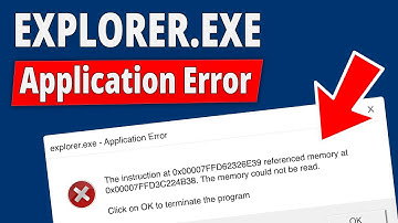 How to Fix Explorer.exe Application Error on Windows 11/10?