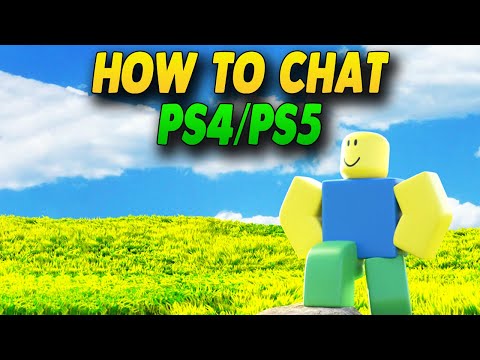 How To Type In Chat Roblox PS4 (2023 NEW UPDATE!) 