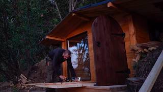 Building a shelter in the mountains with my wife, At night we were surrounded by dogs by Life in the Wild: bushcraft and outdoors 260,198 views 5 months ago 25 minutes