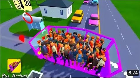 Bus Arrival - Max Levels Full Gameplay Walkthrough Tutorial Android