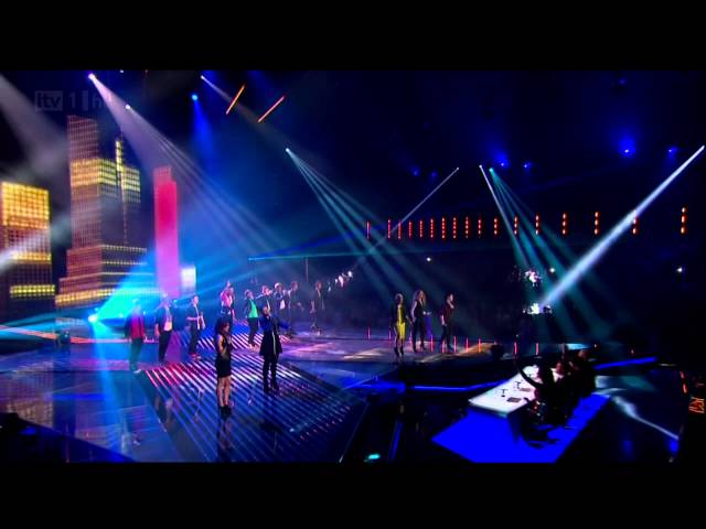 The Finalists sing a hits of the year medley - The Final - The X Factor UK 2012 class=