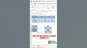 Avoid #REF! Errors When Copying Excel Data!