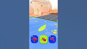 Shape-Shifting 2 GAMEPLAY Level No -898  Walkthrough - New Update Car Racing #Shorts #ShapeShifting