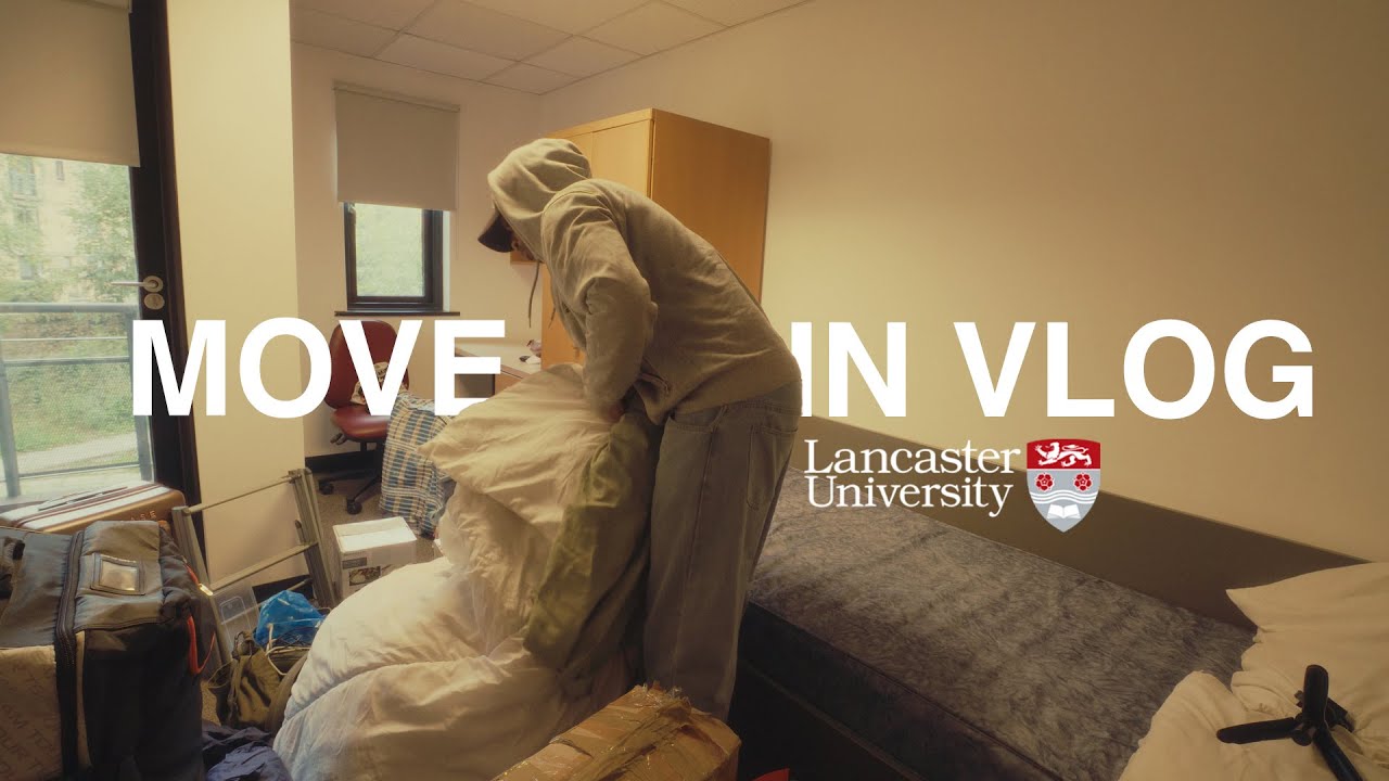 MOVING VLOG 📦  | Lancaster University