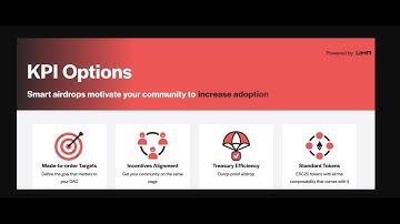 UMA KPI Options - How to Redeem