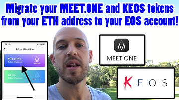 How to Migrate MEET.ONE & KEOS tokens from your ETH address to your EOS account. Must do very soon!