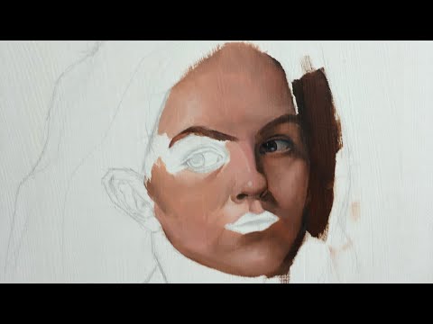 فيديو: كيفية إدخال وجه في لوحة