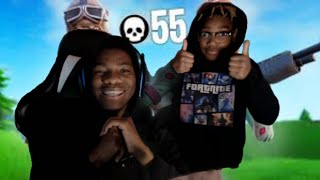 Playing With My Brother The Fortnite Pro