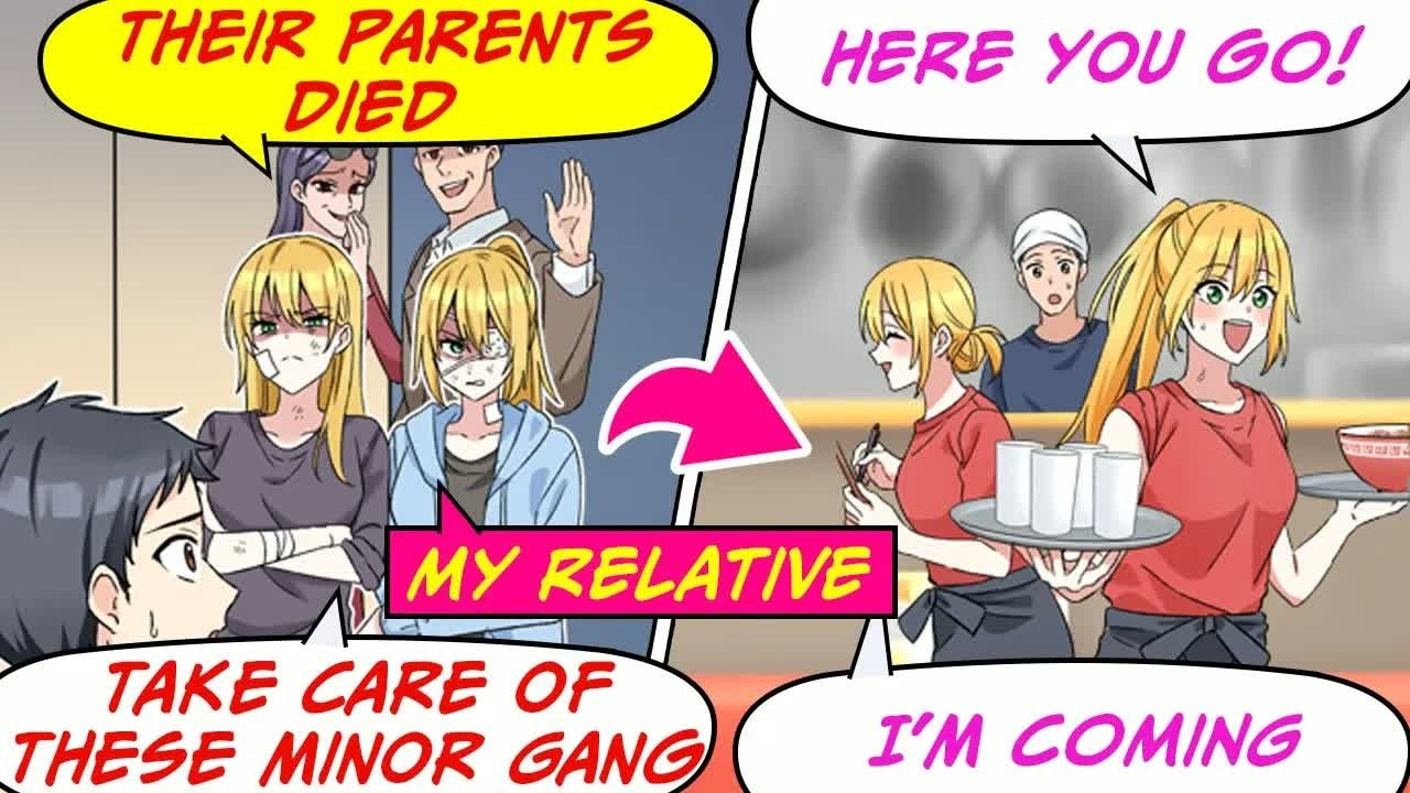 Manga Dub Relatives mocked Me, left two rebel girls at My shop    But They changed Me!？ RomCom