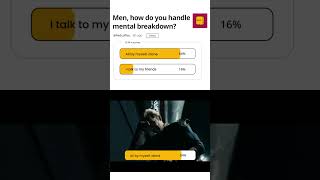 Men, how do you handle mental breakdowns? #meme #memes