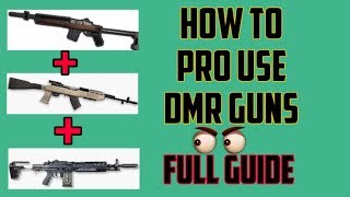 How Pro Players use DMR Guns in PUBGMOBILE | Full Guide to used DMR Guns screenshot 3