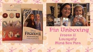 Unboxing Disney Mystery Pins | Frozen 2 Loungefly Blind Box