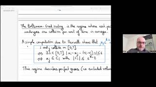 Laure Saint-Raymond: Fluctuation theory in the Boltzmann-Grad limit