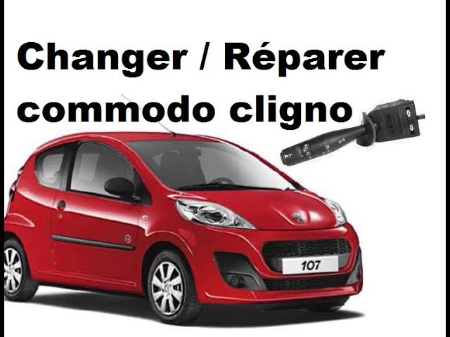 Commodo de phare et clignotant Peugeot 107 , Citroën C1 , Toyota Aygo (  2005 - 2014 )