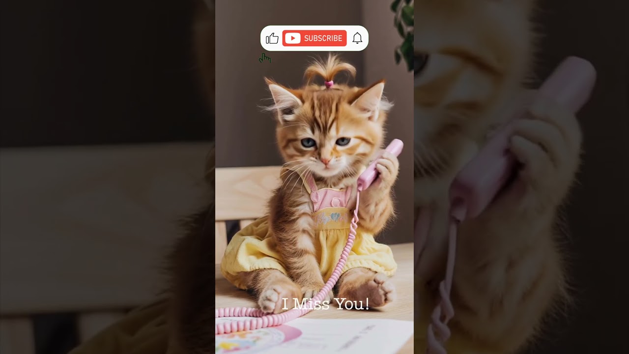 “I have to call my love.” 