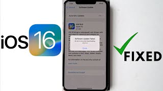 How To Fix “ Software Update Failed An Error Occurred Downloading iOS 16“ screenshot 3