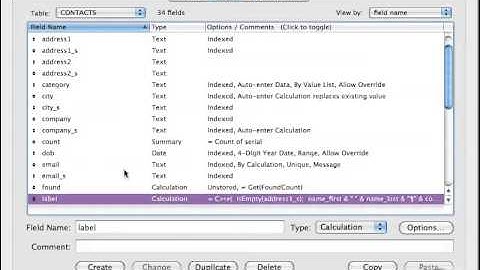 FileMaker Tutorial - 137 - Fixing the Label Calculation