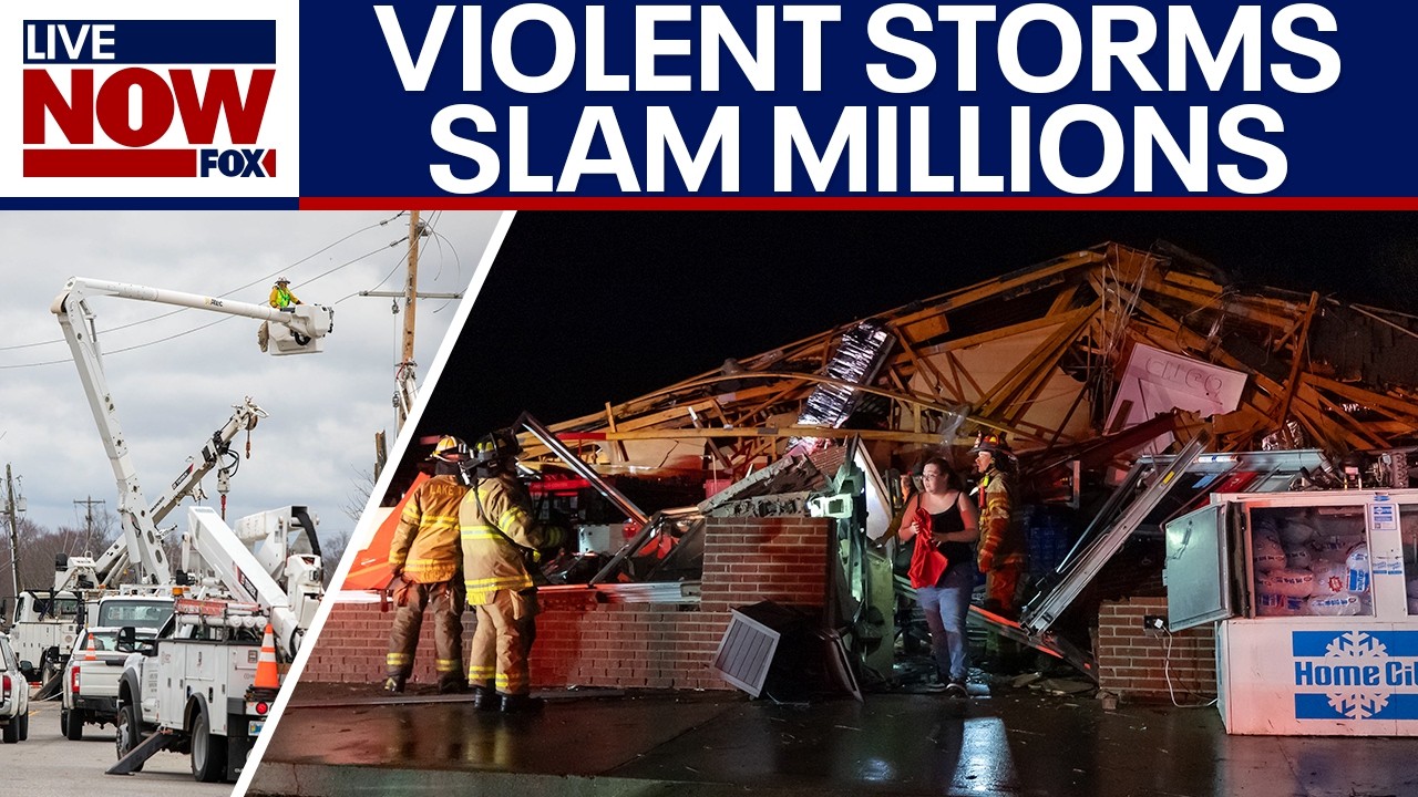 Мощные торнадо обрушились на Средний Запад, опасная система штормов угрожает миллионам людей.