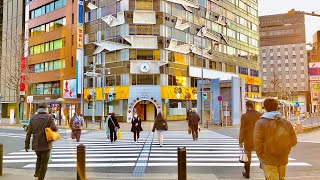 【4K】Japan Walking Tour - Relaxing Walk Around Kanayama Station, Nagoya