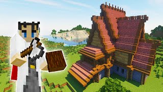 Building A Cozy Starter House in Minecraft - How to Stop Burnout