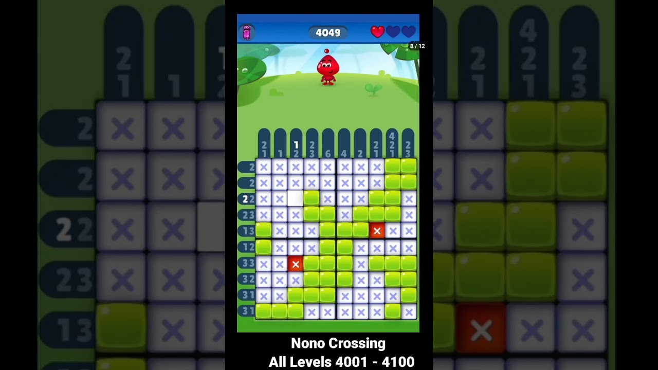Nono Crossing All Levels 4001 - 4100 - YouTube