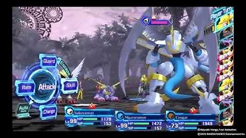DIGIMON STORY CYBER SLEUTH GREAT CHALLENGE 8: HARD, NO PIERCE RUN
