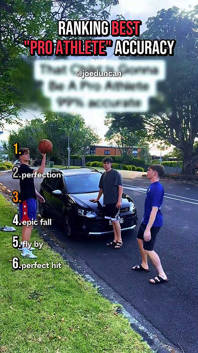 Ranking Most Accurate 'Pro Athlete' Videos