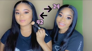 TRANSFORMING MY MOM INTO ME!! ft. MyFirstWIG 