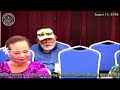 12th OEK, The Senate WMFM Committee Budget Hearing With Belau National Hospital Authority