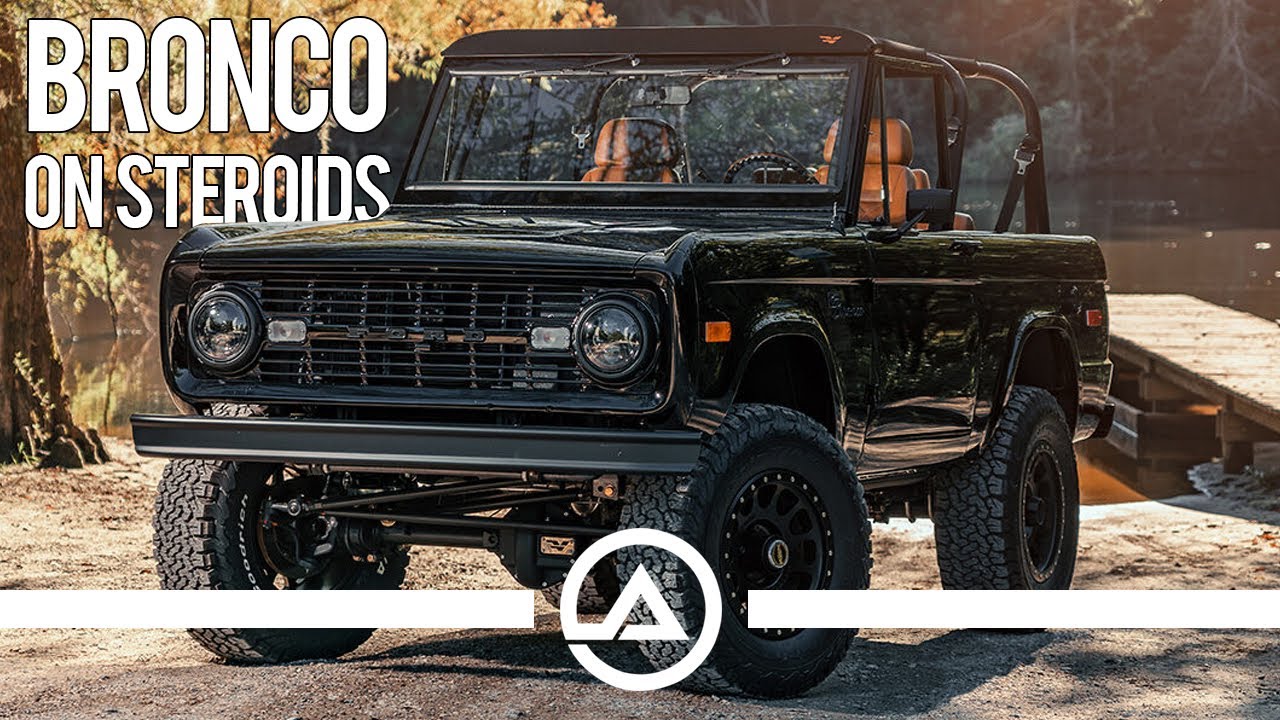 ⁣Coyote Powered Ford Bronco by Velocity Modern Classics Built to Drive