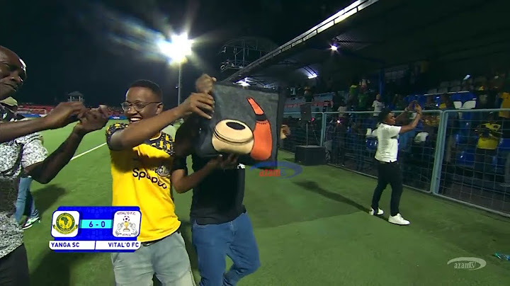 Burudani, Yanga wakikabidhiwa milioni 39 za 'Goli la Mama' kwa kuipiga Vital'o 6-0 CAF CL