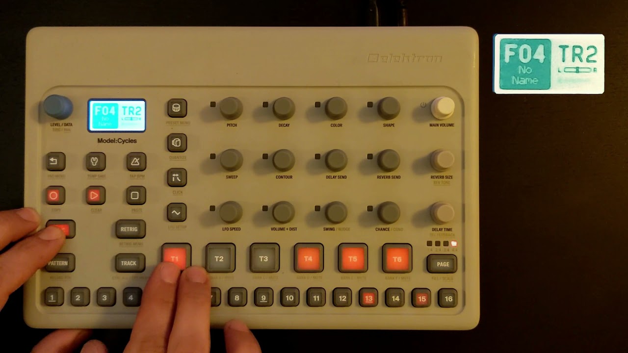 Cycling Dexter by Ricardo Villalobos with Elektron's Model:Cycles