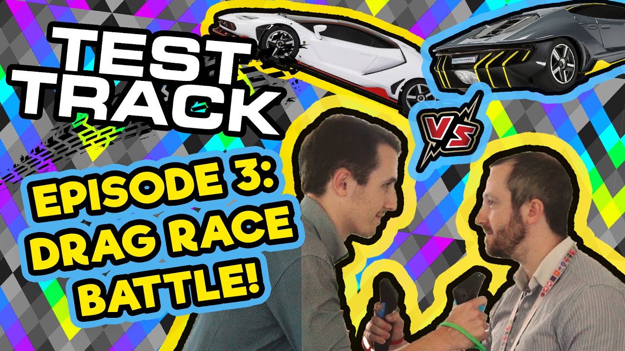 Scalextric | Test Track Ep.3 - Drag Race Battle! - YouTube