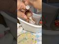 Hora do banho da mini bebê reborn de silicone Emma #diariodeamorreborn
